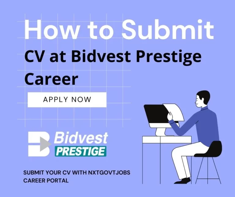 Guide to Submit your CV at Bidvest Prestige Careers 2023