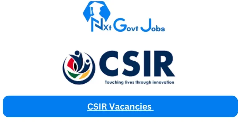 CSIR Technician vacancies 2024 Apply Online