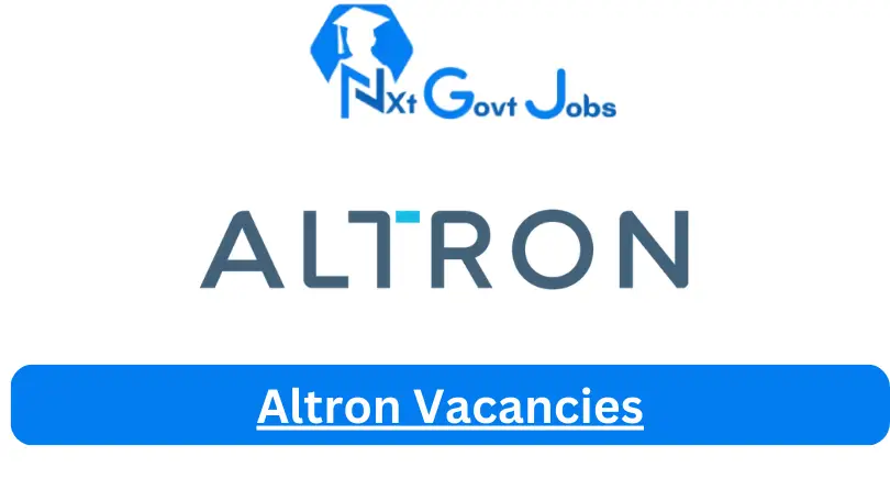 Altron Vacancies 2024 - 8X Altron Vacancies 2024 @www.altron.com Career Portal