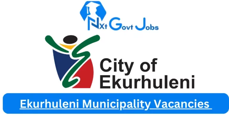Ekurhuleni Municipality Nursing Vacancies 2024 Apply Online @www.ekurhuleni.gov.za