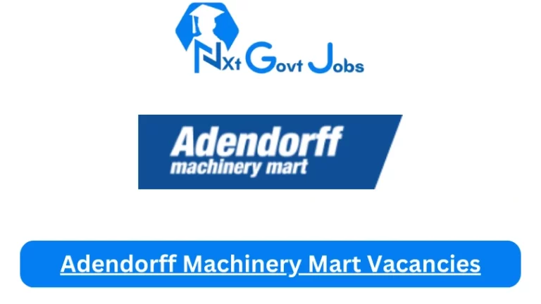 New X9 Adendorff Machinery Mart Vacancies 2024 | Apply Now @www.adendorff.co.za for Content Creator, Counter Sales Consultant Jobs