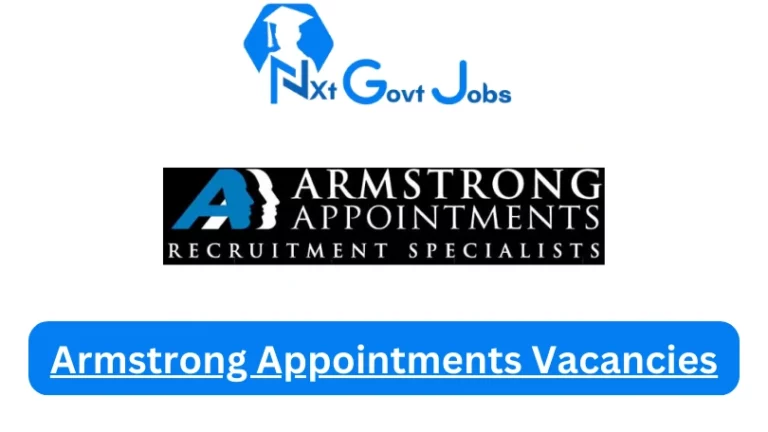 New X1 Armstrong Appointments Vacancies 2024 | Apply Now @www.armstrongappointments.com for Cleaner, Assistant Jobs