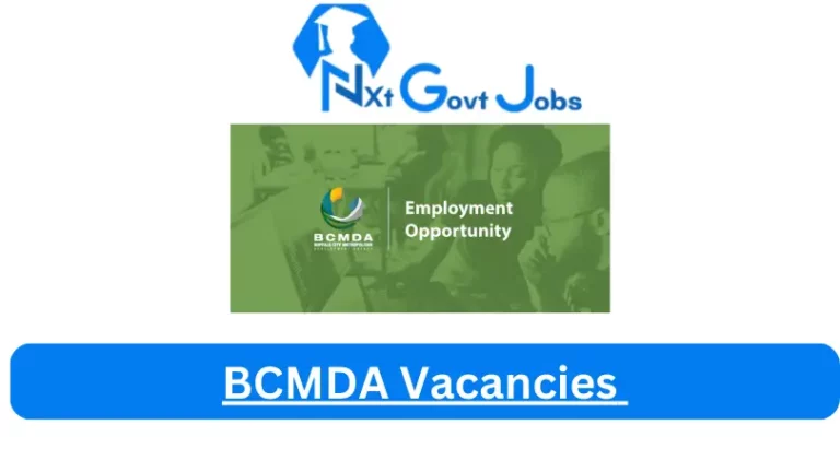 New X1 BCMDA Vacancies 2024 | Apply Now @bcmda.org.za for Facilities Admin, Receptionist Jobs