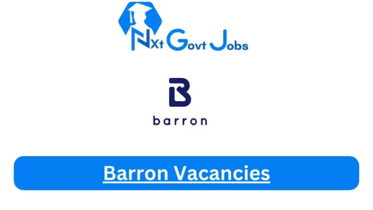 New X1 Barron Vacancies 2024 | Apply Now @barron.simplify.hr for Embroidery Senior Supervisor, Finance Administrator Jobs