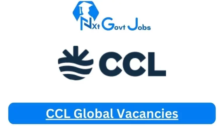 New CCL Global Vacancies 2024 | Apply Now @cclglobal.com for Cleaner, Supervisor Jobs