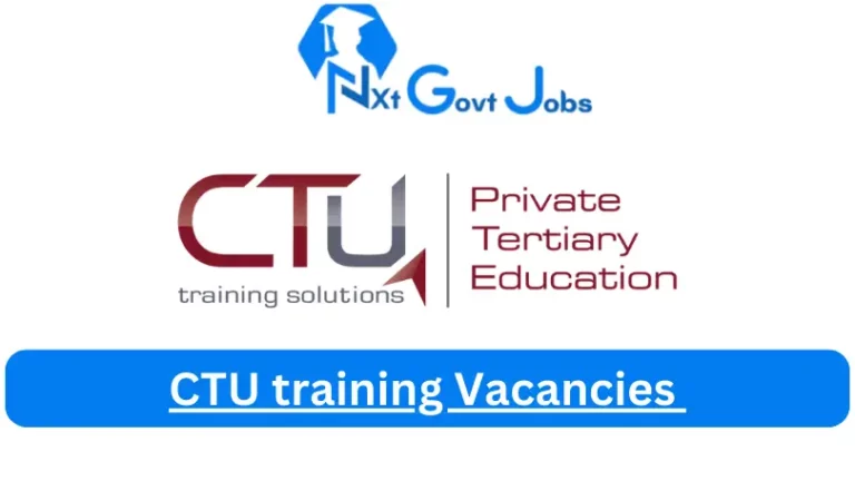 New CTU Training Vacancies 2024 | Apply Now @ctutraining.ac.za for Cleaner, Supervisor Jobs