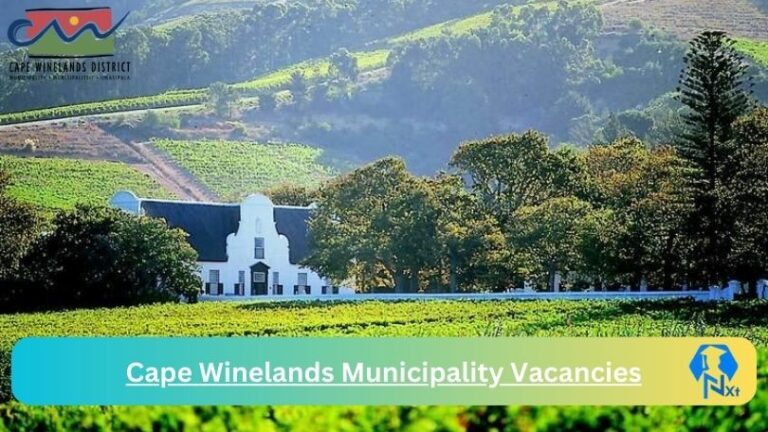 New Cape Winelands Municipality Vacancies 2024 | Apply Now @www.capewinelands.gov.za for Faculty Officer, Marketing Manager, Regional Sales Manager Jobs