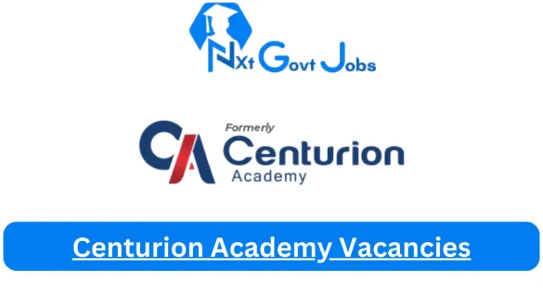 New Centurion Academy Vacancies 2024 | Apply Now @www.ngi.ac.za for Supervisor, Assistant Jobs