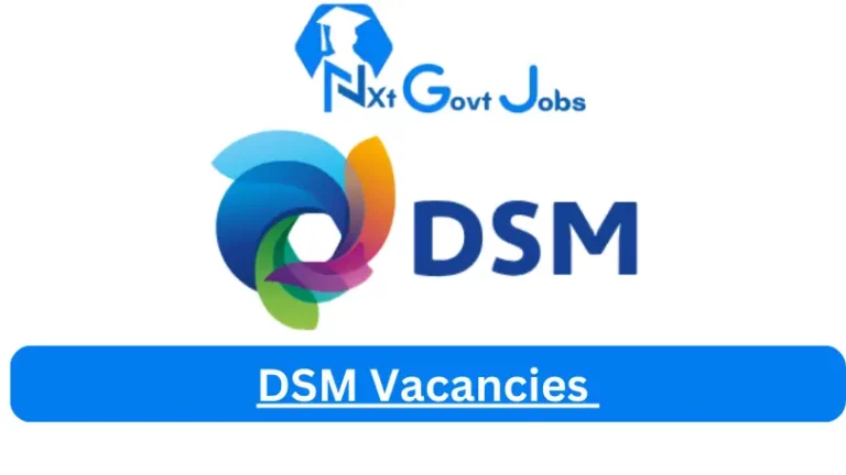 New X1 DSM Vacancies 2024 | Apply Now @www.dsm.com for Supervisor, Admin Jobs