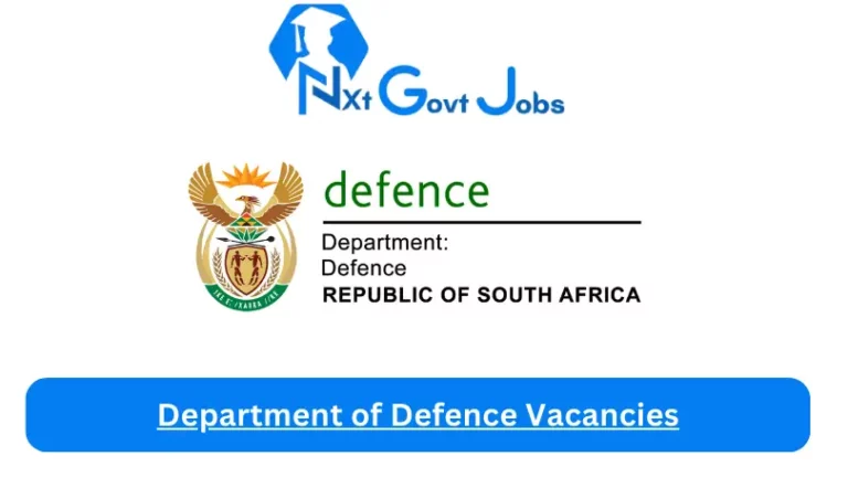 Department Of Defence Cleaning Vacancies 2024 Apply Online @www.dod.mil.za