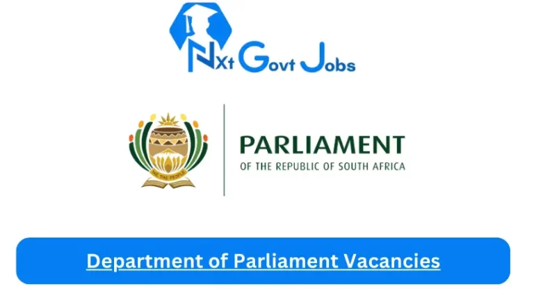 Parliament Library vacancies 2024 Apply Online @www.parliament.gov.za