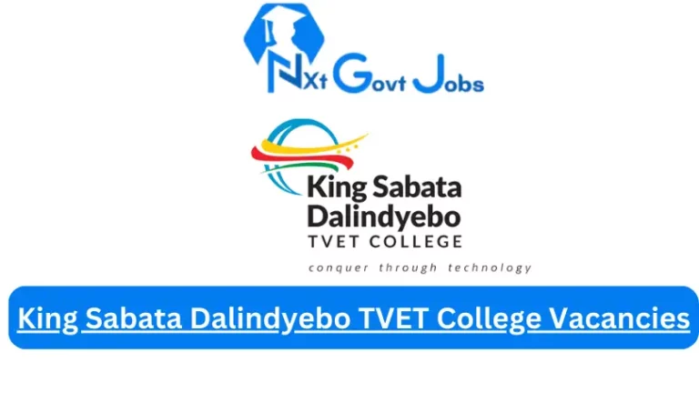 New X1 King Sabata Dalindyebo TVET College Vacancies 2024 | Apply Now @ksdcollege.edu.za for Supervisor, Admin Jobs