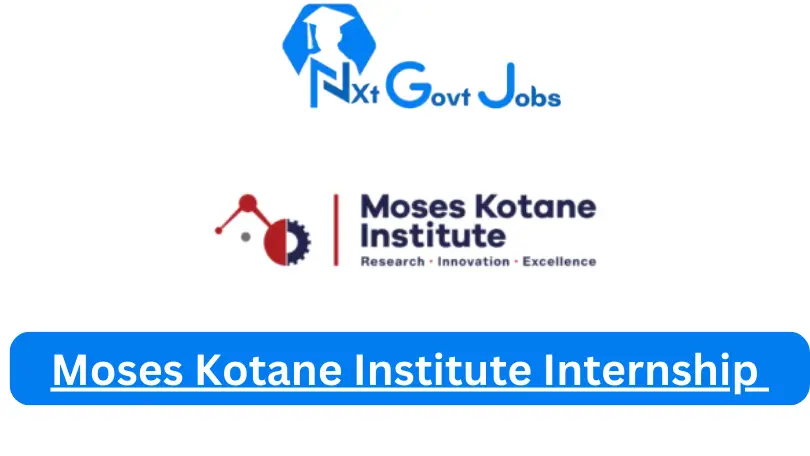 New X1 MKI Vacancies 2024 | Apply Now @www.moseskotaneinstitute.com for Cleaner, Supervisor Jobs