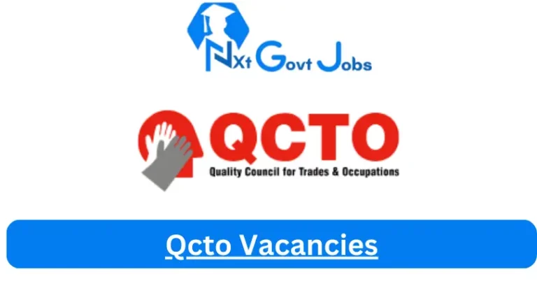 New X1 QCTO Vacancies 2024 | Apply Now @www.qcto.org.za for Cleaner, Supervisor Jobs