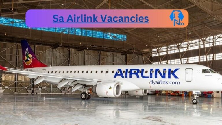 New X4 SA Airlink Vacancies 2024 | Apply Now @www.flyairlink.com for Ramp Driver, Fleet Manager Jobs