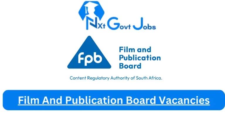 New X1 Film And Publication Board Vacancies 2024 | Apply Now @www.fpb.org.za for Cleaner, Supervisor, Admin, Assistant Jobs