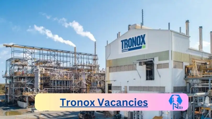 New X1 Tronox Vacancies 2024 | Apply Now @www.tronox.com for Senior Maintenance Engineer, Information Technology Jobs
