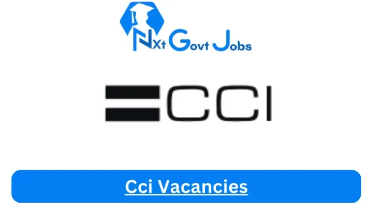 New X1 CCI Vacancies 2024 | Apply Now @www.cci-sa.co.za for Cleaner, Supervisor, Admin, Assistant Jobs