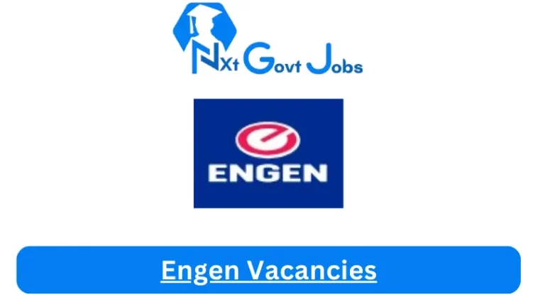 New X11 Engen Vacancies 2024 | Apply Now @engen.co.za for Chief Fire Officer, Relief Clerk Jobs