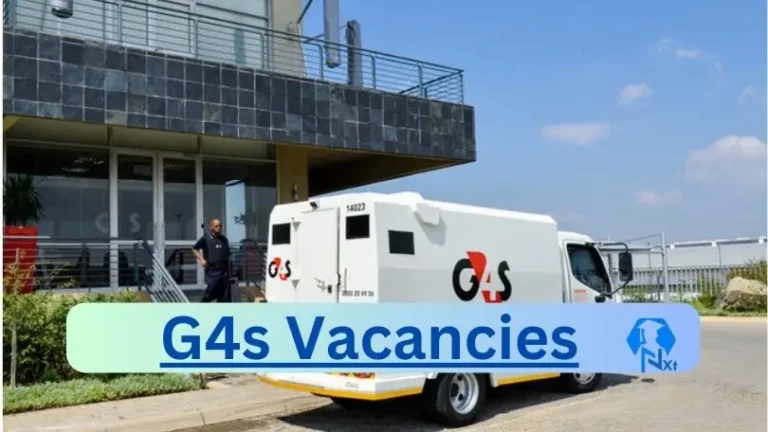 New X6 G4s Vacancies 2024 | Apply Now @www.G4s.com for General Manager, Marketing Coordinator, Driver Jobs