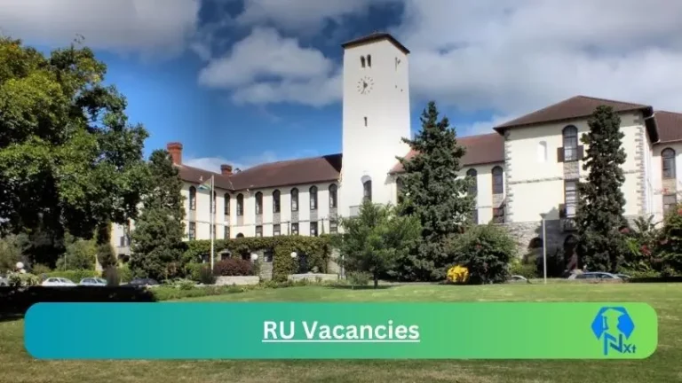 2x New RU Vacancies 2024 @www.ru.ac.za Careers Portal
