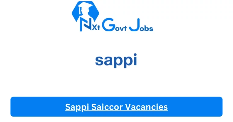 New X1 Sappi Saiccor Vacancies 2024 | Apply Now @www.sappi.com for Cleaner, Supervisor, Admin, Assistant Jobs