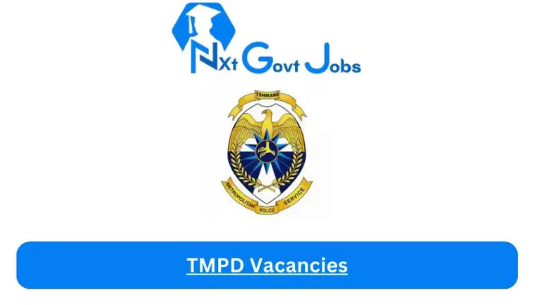 New X1 TMPD Vacancies 2024 | Apply Now @www.tshwane.gov.za for Cleaner, Admin, Assistant, Supervisor Jobs