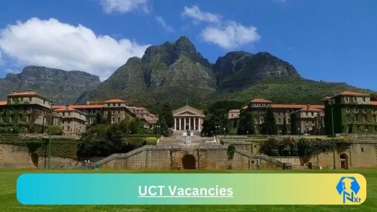 UCT Hospital vacancies 2024 Apply Online @www.staff.uct.ac.za