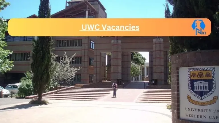 New X20 UWC Vacancies 2024 | Apply Now @www.uwc.ac.za for Senior Lecturer, Lecturer NGAP Jobs