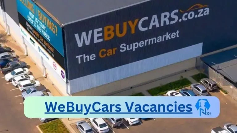 New X1 WeBuyCars Vacancies 2024 | Apply Now @www.webuycars.co.za for Assistant, Supervisor, Admin  Jobs