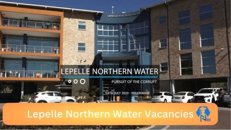 New x1 Lepelle Northern Water Vacancies 2024 | Apply Now @www.lepellewater.com for Senior Accounts Clerk, Product Data Engineer Jobs