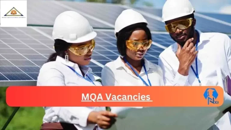 New X1 MQA Vacancies 2024 | Apply Now @mqa.org.za for Cleaner, Supervisor Jobs