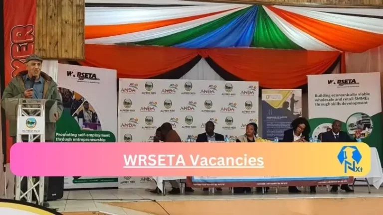 New X1 WRSETA Vacancies 2024 | Apply Now @www.wrseta.org.za for Cleaner, Supervisor Jobs