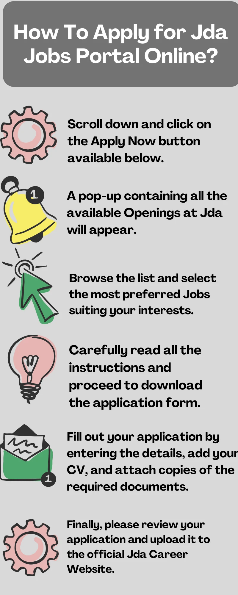 How To Apply for Jda Jobs Portal Online?