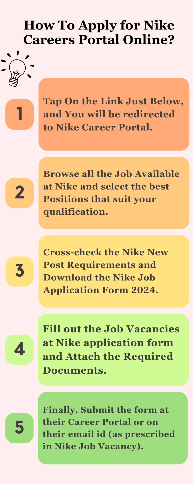 How To Apply for Nike Careers Portal Online