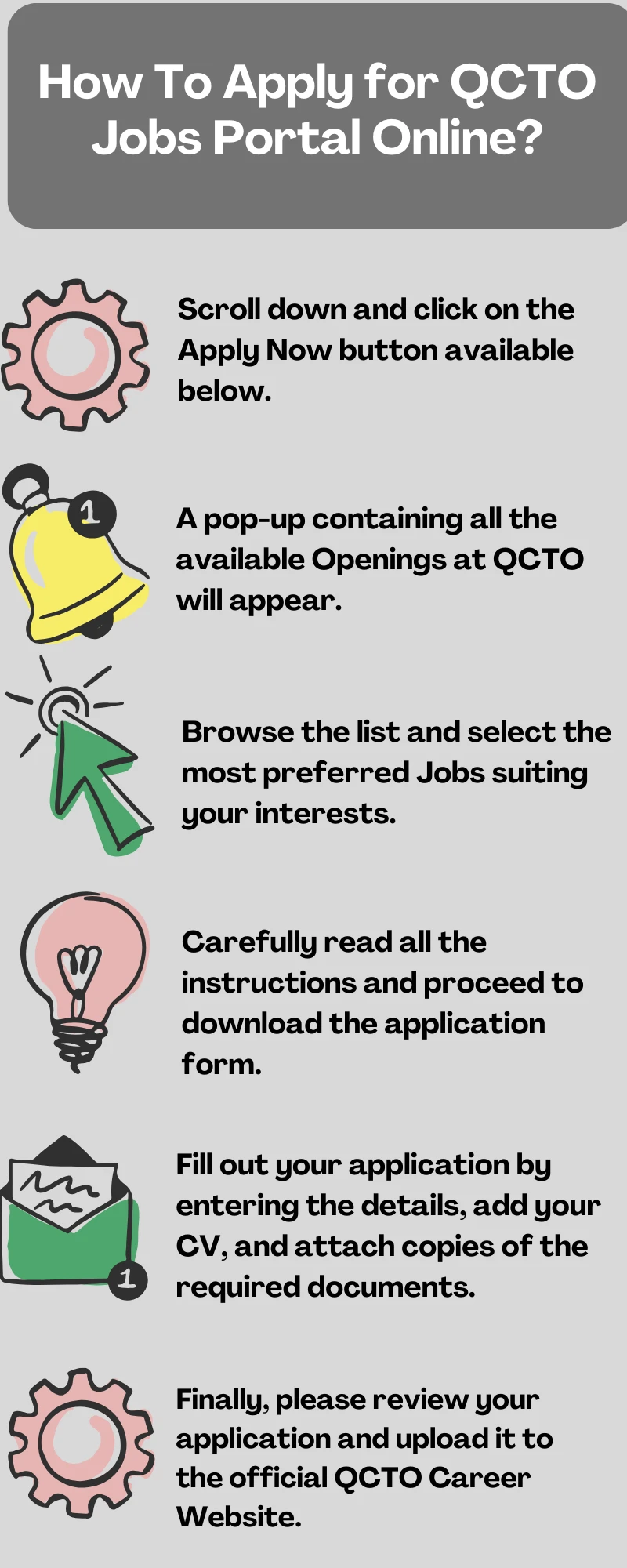 How To Apply for QCTO Jobs Portal Online?