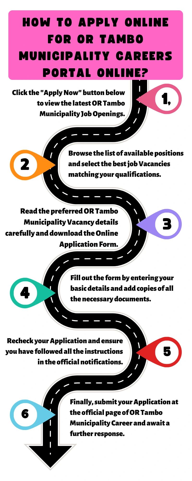 How to Apply online for OR Tambo Municipality Careers Portal Online?
