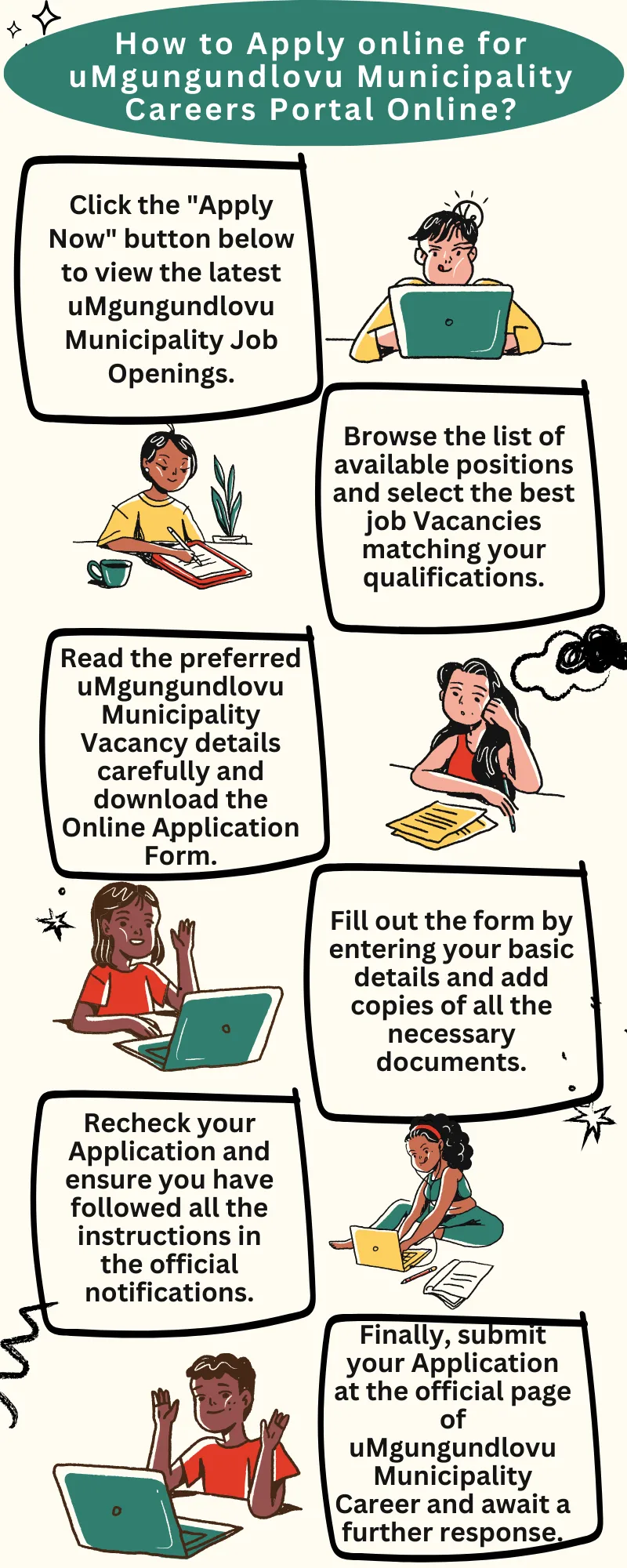 How to Apply online for uMgungundlovu Municipality Careers Portal Online? 